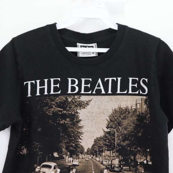 90s Mens Small The Beatles Abbey Road T Shirt - Picture 2 of 8